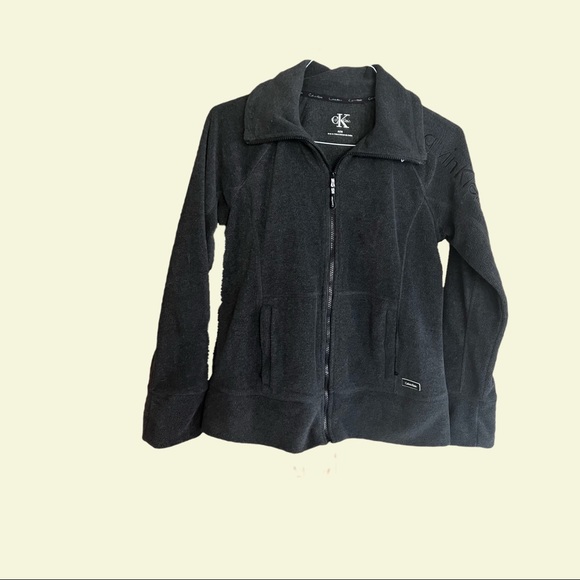 Soft Calvin Klein fleece jacket - Picture 1 of 2